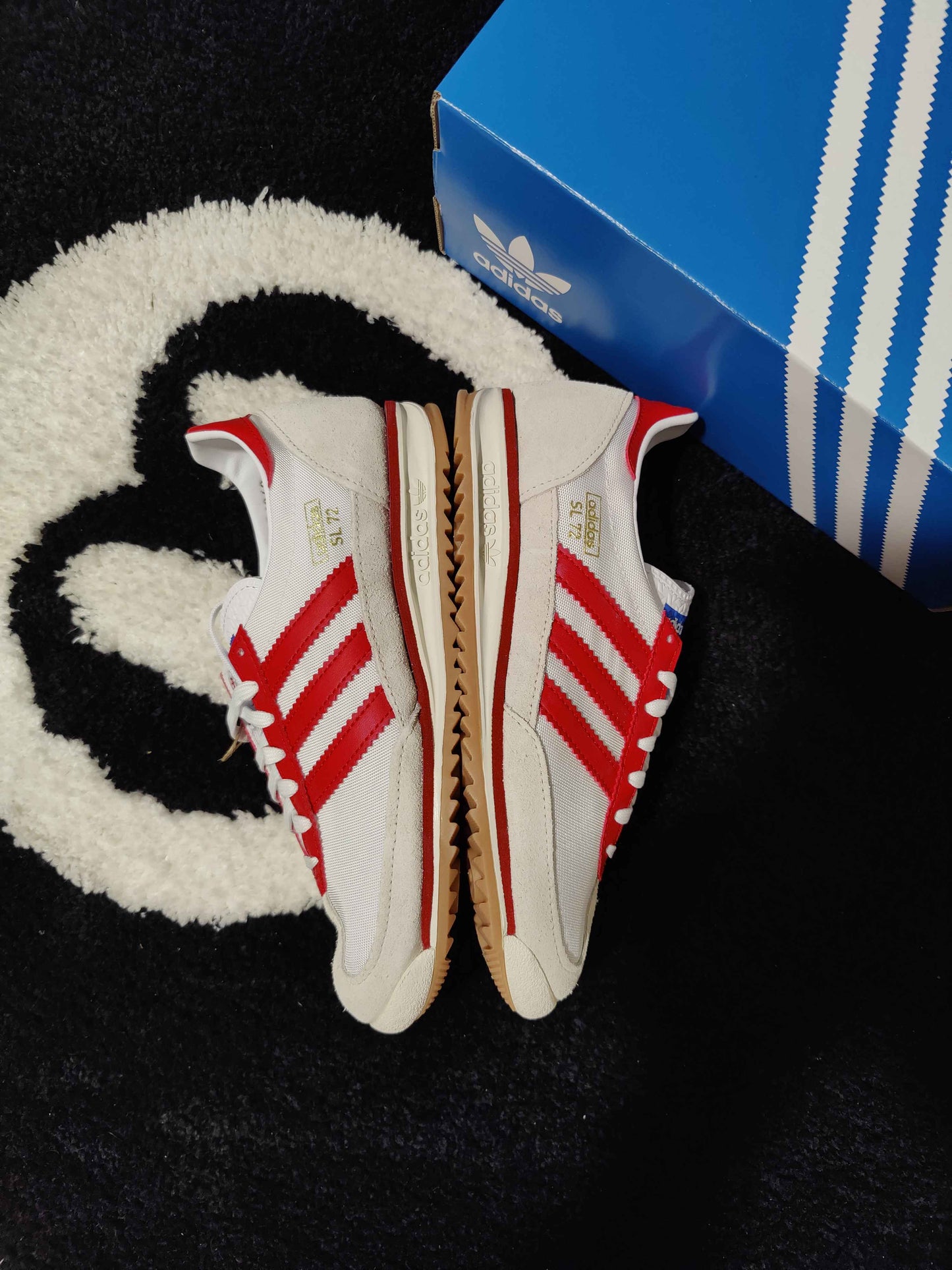 adidas SL 72 OG Cloud White Better Scarlet