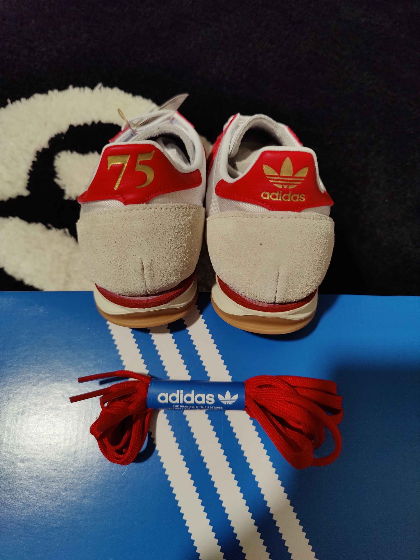 adidas SL 72 OG Cloud White Better Scarlet