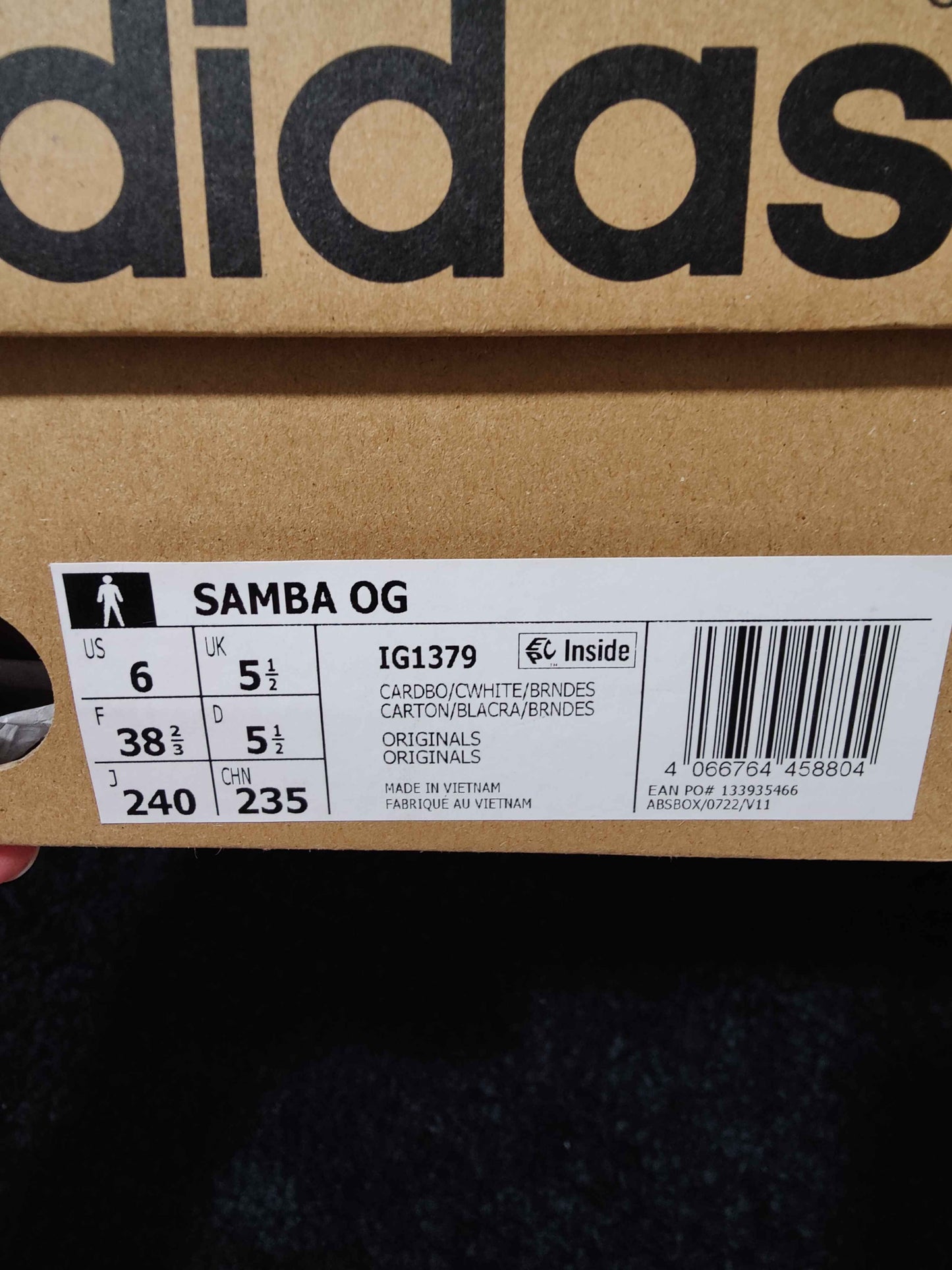 Adidas Samba OG Cardboard